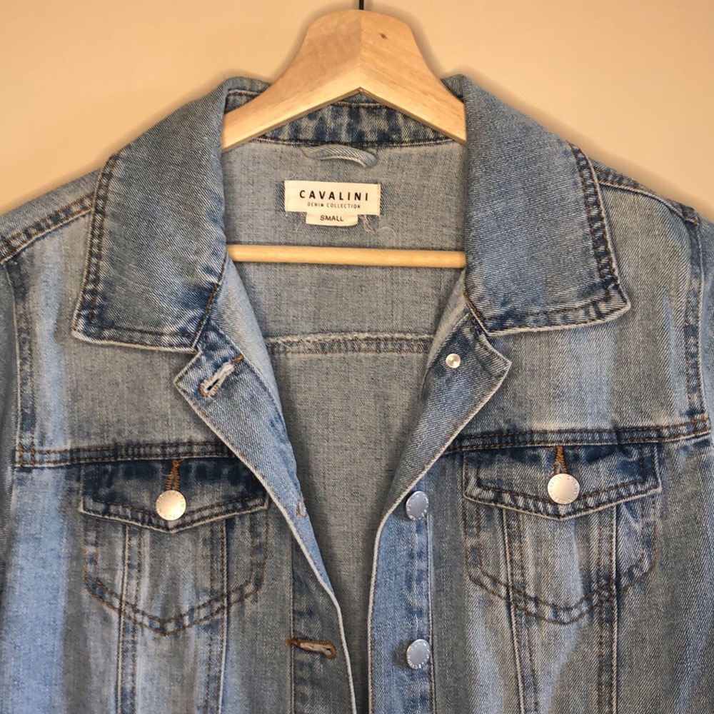 Cavalini jean jacket - Picture 2 of 6